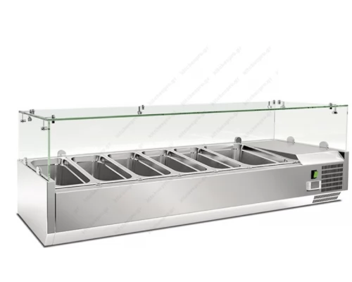 Επιτραπέζια Βιτρίνα 5 GN 1/3 & 1 GN 1/2 - 150 εκ. RWX 1500 KLIMAITALIA Iταλίας