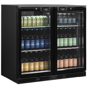 Back Bar Refrigerator with 2 Doors DB201H TEFCOLD Denmark Back Bar Refrigerator with 2 Doors DB201H TEFCOLD Denmark