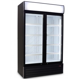 Επαγγελματικό Διπλό Ψυγείο Βιτρίνα Αναψυκτικών 58.5 εκ. Πλάτος x 190 εκ. Ύψος CB 1000 W THINKCOOL