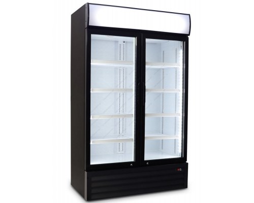 Επαγγελματικό Διπλό Ψυγείο Βιτρίνα Αναψυκτικών 58.5 εκ. Πλάτος x 190 εκ. Ύψος CB 1000 W THINKCOOL