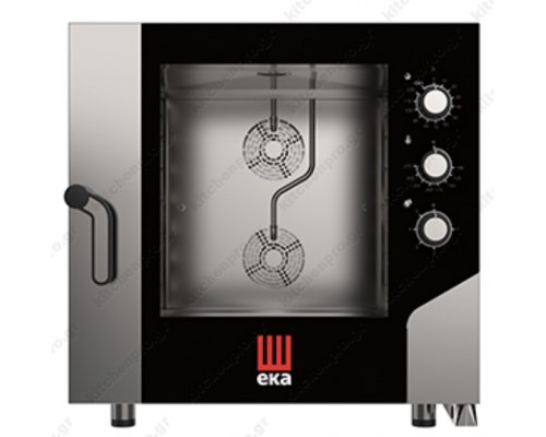  Κυκλοθερμικός Αερόθερμος Φούρνος Απευθείας Ψεκασμού 6 Θέσεων GN 2/1 MKF 621 S EKA  Ιταλίας