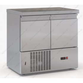 Επαγγελματικό Ψυγείο Πάγκος-Συντήρηση 90 x 60 εκ. με 2 Πόρτες GN 1/1 PSM9060DM DOBROS INOX Ελλάδος
