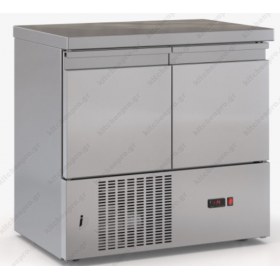Επαγγελματικό Ψυγείο Πάγκος-Συντήρηση 90 x 70 εκ. με 2 Πόρτες GN 1/1 PSM9070DM DOBROS INOX Ελλάδος