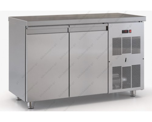 Refrigerated Counter - Freezer 130 x 60 cm 2 Doors GN 1/1 PSMK13060 INOX DOBROS Greece