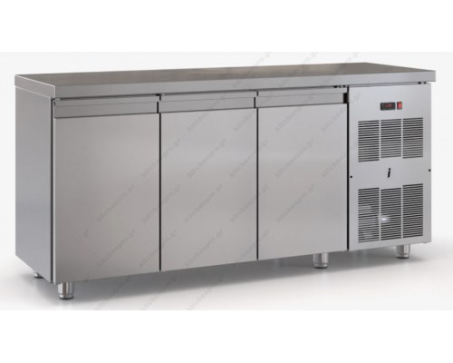 Refrigerated Counter - Freezer 175 x 60 cm 3 Doors GN 1/1 PSMK17560 INOX DOBROS Greece