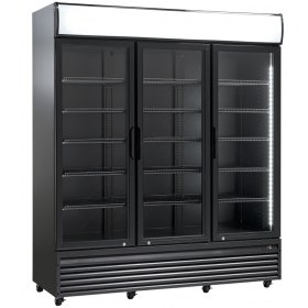 Επαγγελματικό Διπλό Ψυγείο Βιτρίνα-Κατάψυξη Αναψυκτικών 171 εκ. Πλάτος x 206.3 εκ. Ύψος SD 1502 B PREMIUM THINKCOOL