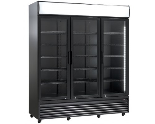 Επαγγελματικό Διπλό Ψυγείο Βιτρίνα-Κατάψυξη Αναψυκτικών 171 εκ. Πλάτος x 206.3 εκ. Ύψος SD 1502 B PREMIUM THINKCOOL