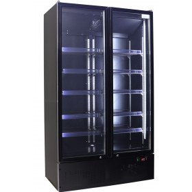 Επαγγελματικό Διπλό Ψυγείο Βιτρίνα Αναψυκτικών 62 εκ. Πλάτος x 202 εκ. Ύψος TC 1100 B PREMIUM THINKCOOL