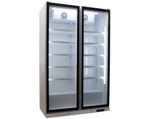 Επαγγελματικό Διπλό Ψυγείο Βιτρίνα Αναψυκτικών 58.5 εκ. Πλάτος x 198 εκ. Ύψος TC 1100 W PREMIUM THINKCOOL