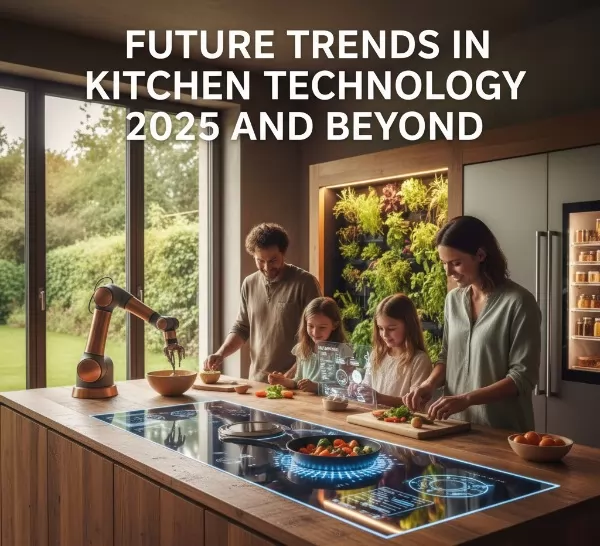 Future trends in kitchen technology 2025 and beyond with smart appliances